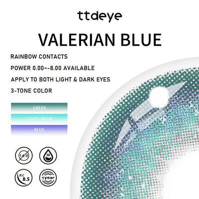 TTDeye Valerian Blue | 1 Year