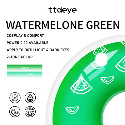 TTDeye Watermelone Green | 1 Year