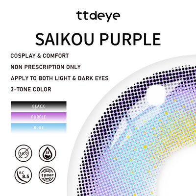 TTDeye Saikou Purple | 1 Year