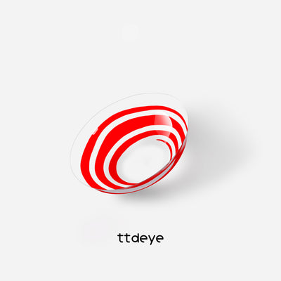 TTDeye Swirl Red | 1 Year